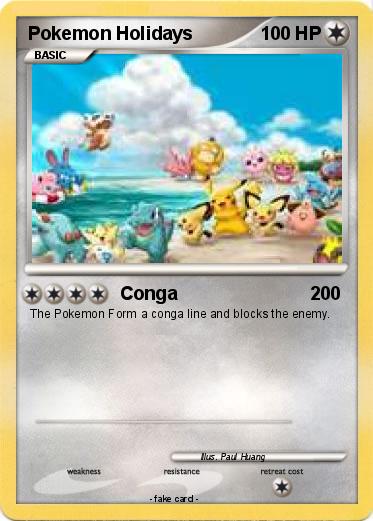 Pokemon Pokemon Holidays