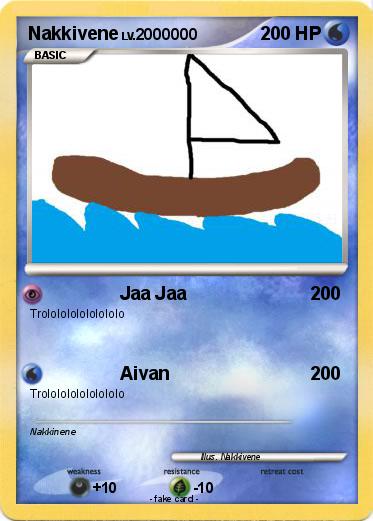 Pokemon Nakkivene