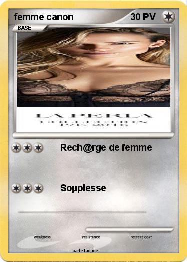 Pokemon femme canon