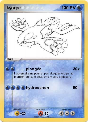 Pokemon kyogre