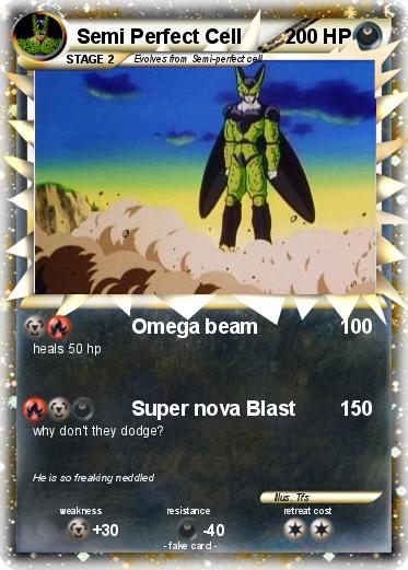 Pokemon Semi Perfect Cell