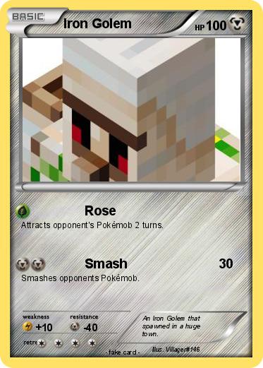 Pokemon Iron Golem