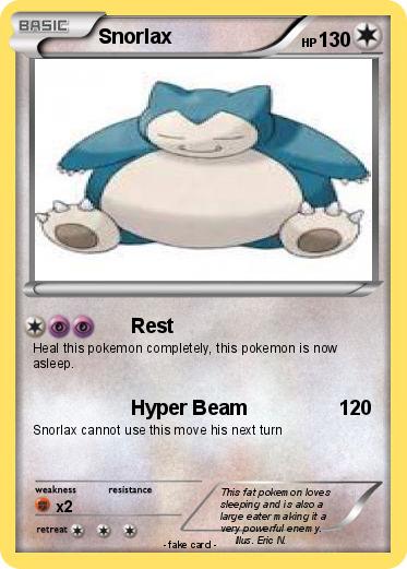 Pokemon Snorlax