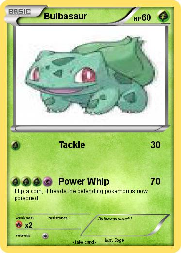 Pokemon Bulbasaur