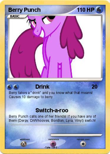 Pokemon Berry Punch