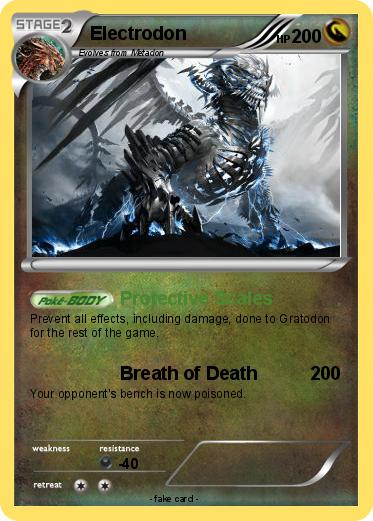 Pokemon Electrodon
