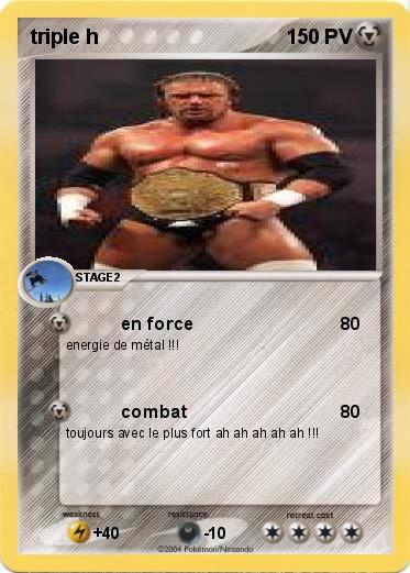 Pokemon triple h 