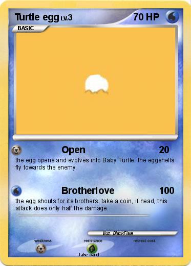 Pokemon Turtle egg