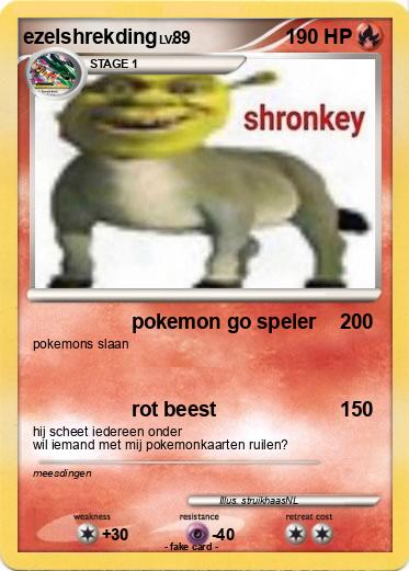 Pokemon ezelshrekding