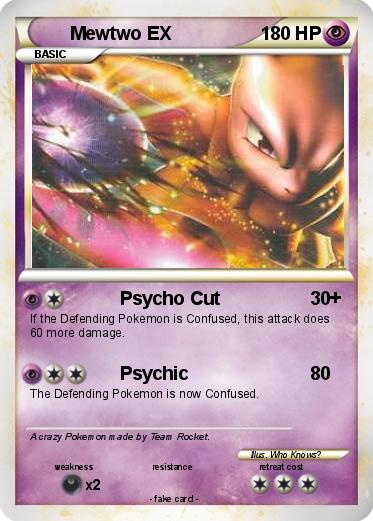 Pokemon Mewtwo EX