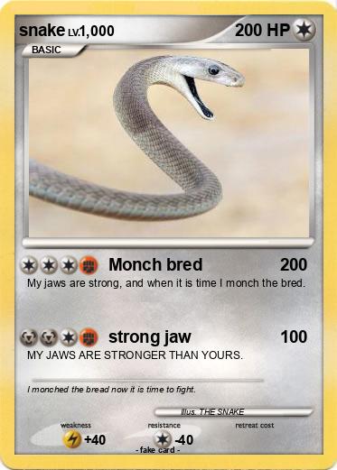 Pokemon snake