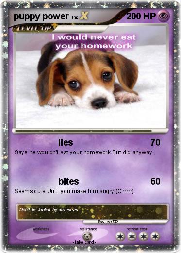 Pokemon puppy power