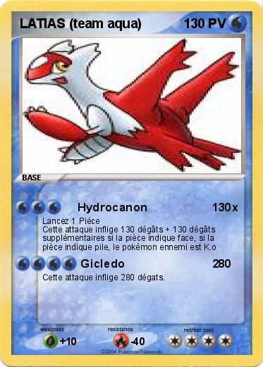 Pokemon LATIAS (team aqua)