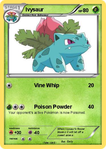 Pokemon Ivysaur
