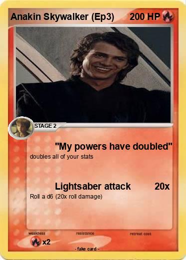 Pokemon Anakin Skywalker (Ep3)
