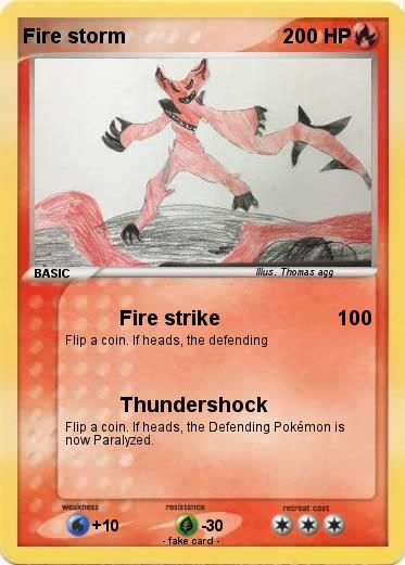 Pokemon Fire storm