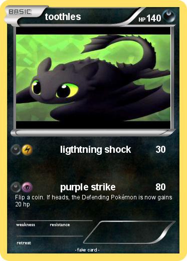 Pokemon toothles