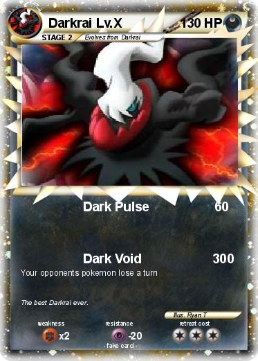 Pokemon Darkrai Lv.X