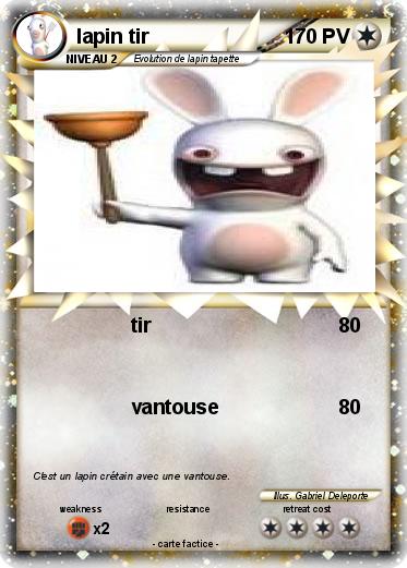 Pokemon lapin tir