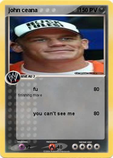 Pokemon john ceana
