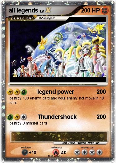Pokemon all legends