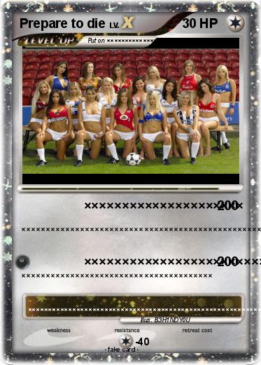 Pokemon Prepare to die