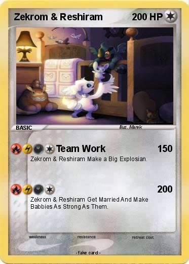 Pokemon Zekrom & Reshiram