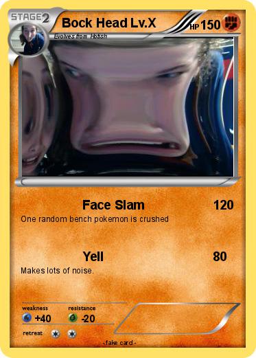 Pokemon Bock Head Lv.X