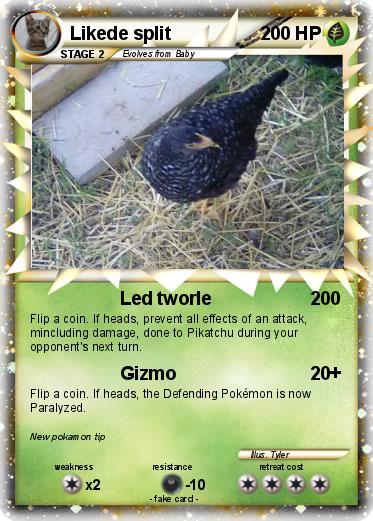 Pokemon Likede split