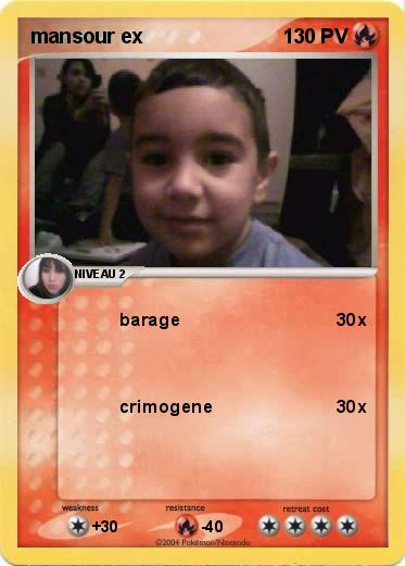 Pokemon mansour ex