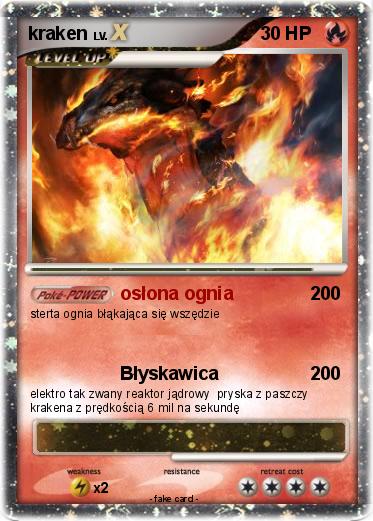 Pokemon kraken