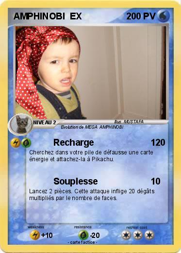 Pokemon AMPHINOBI  EX