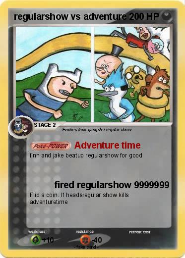 Pokemon regularshow vs adventure
