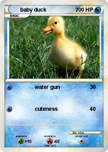 Pokemon baby duck
