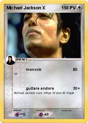 Pokemon Michael Jackson X