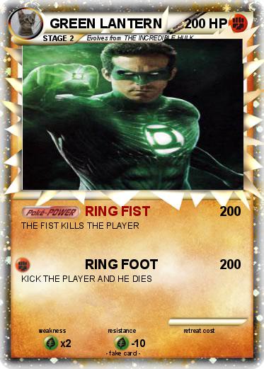 Pokemon GREEN LANTERN