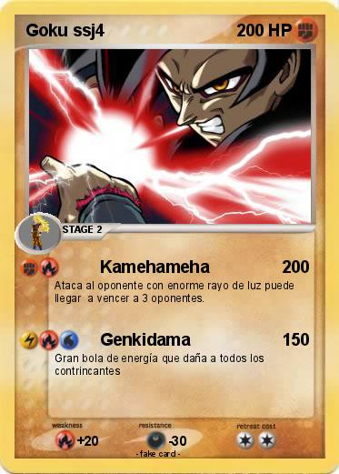 Pokemon Goku ssj4