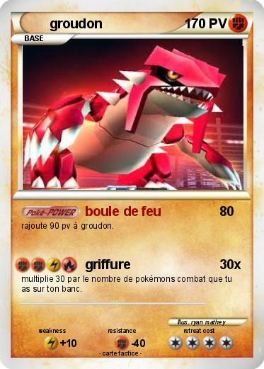Pokemon groudon