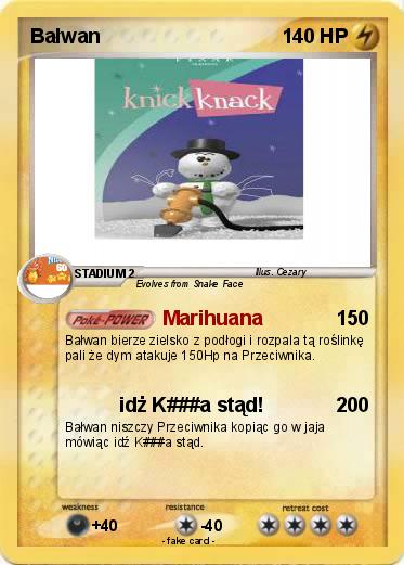 Pokemon Bałwan