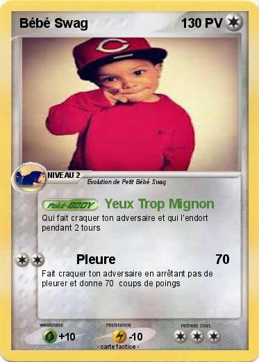 Pokemon Bébé Swag
