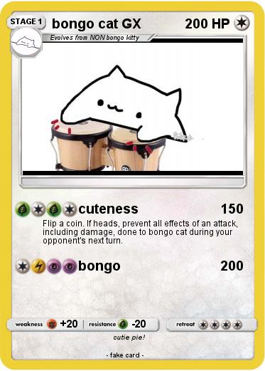 Pokemon bongo cat GX