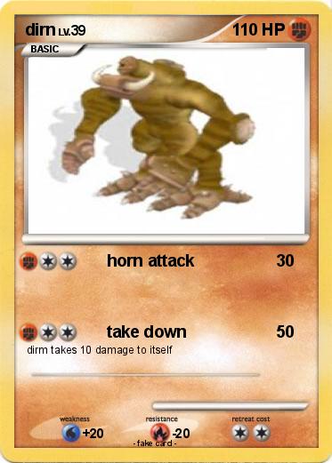 Pokemon dirn