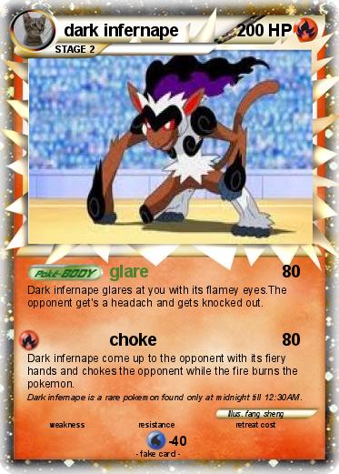Pokemon dark infernape