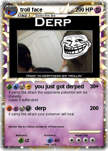 Pokemon troll face