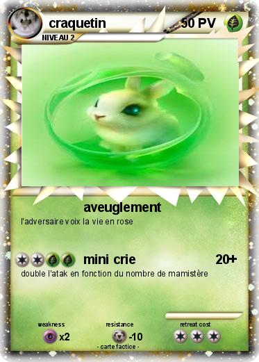 Pokemon craquetin