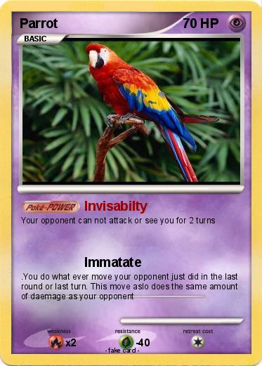 Pokemon Parrot