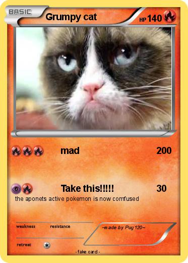 Pokemon Grumpy cat