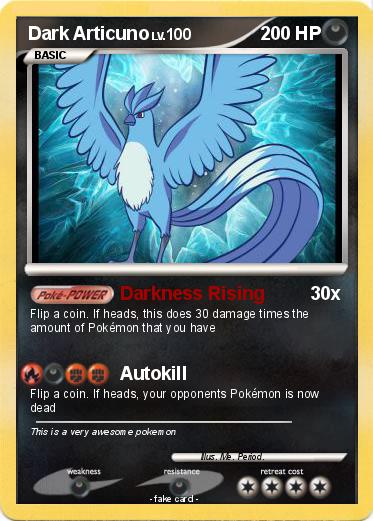 Pokemon Dark Articuno