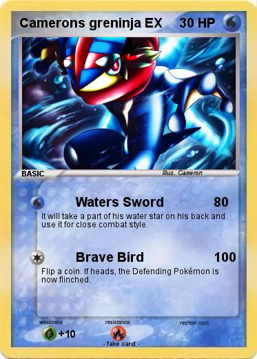Pokemon Camerons greninja EX