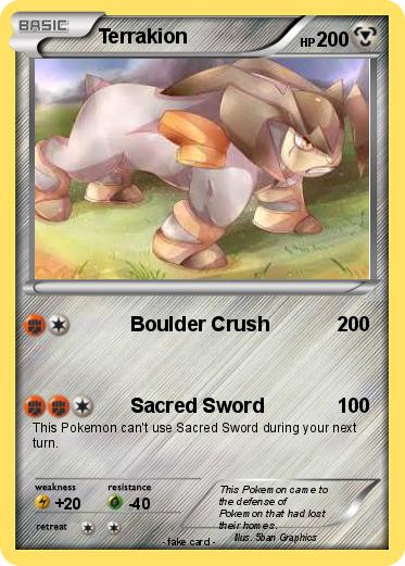 Pokemon Terrakion